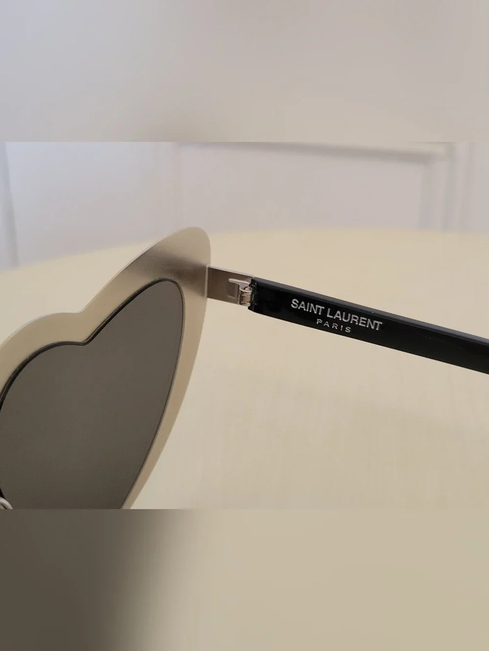 Saint Laurent Loulou Silver Mirror Chrome Women’s Sunglasses - Like New!